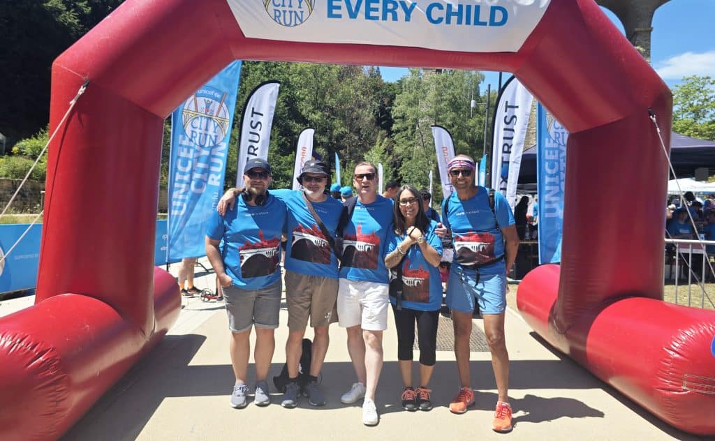 Eltrona at the heart of the Unicef City Run